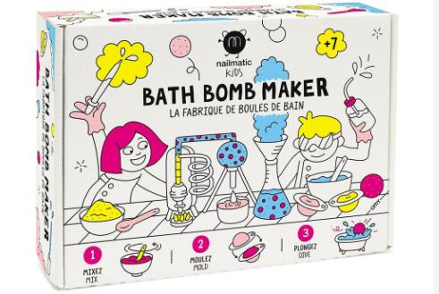 Großbritannien Kundenbestellung: Vereinfachung der DIY -Badebomben -Kit für Kinder