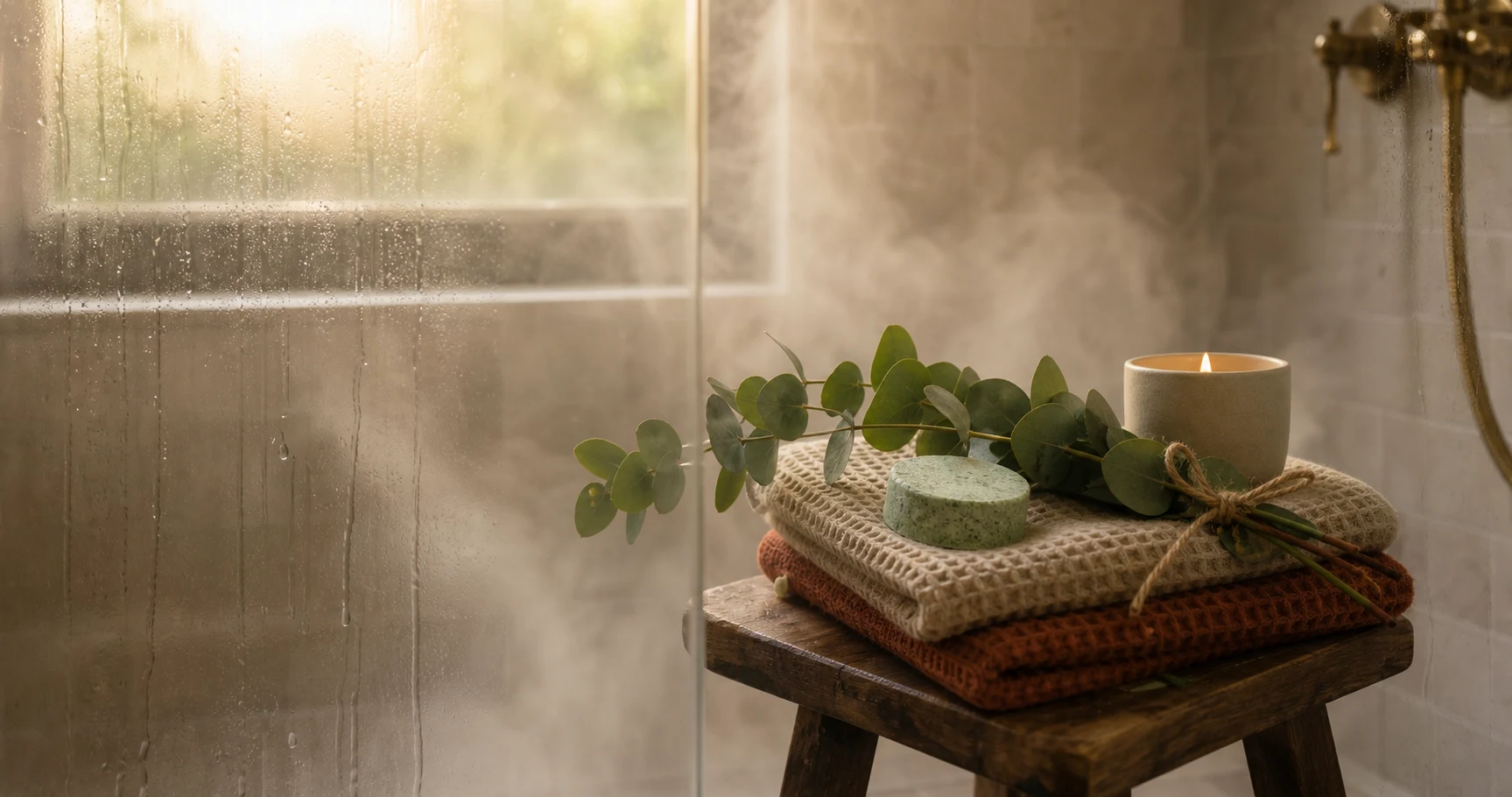 Comfortable shower environment Comfortable shower environment