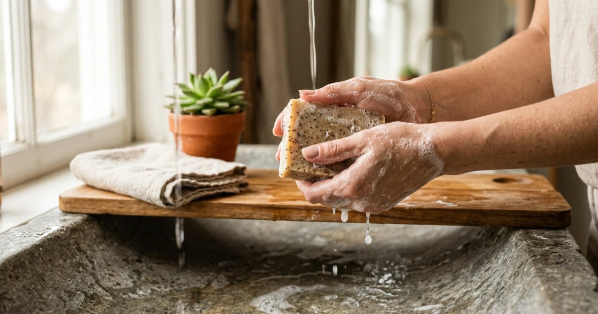 Use Exfoliating Soap
