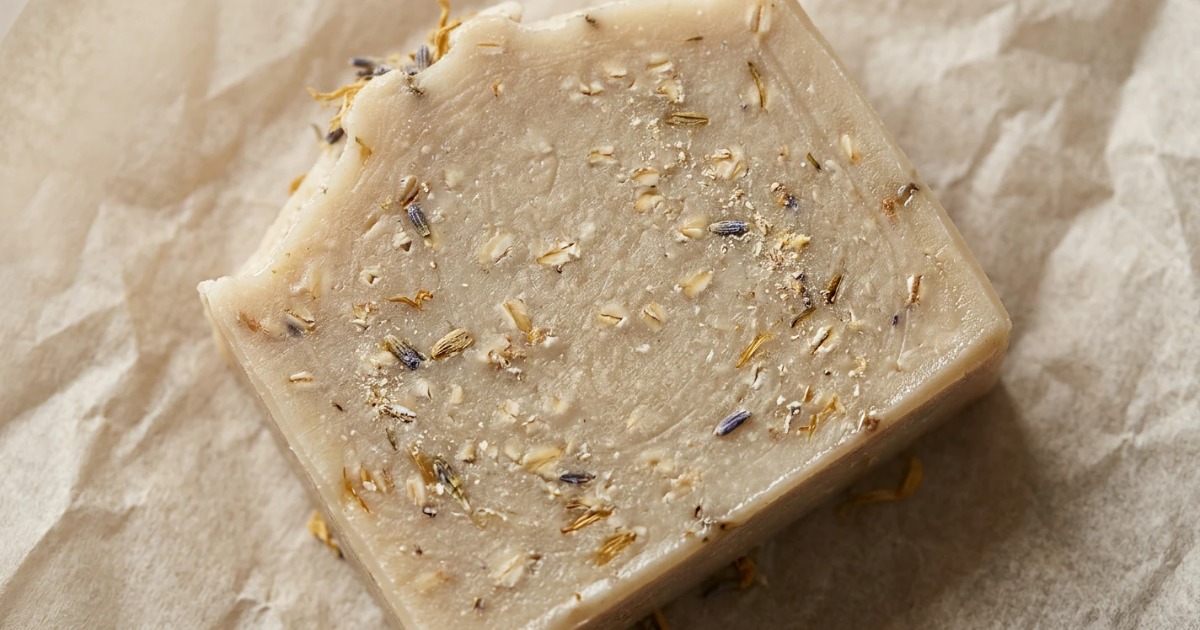 Mild natural soap