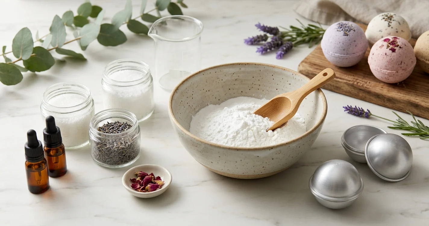 Einfaches DIY-Badebomben-Rezept
