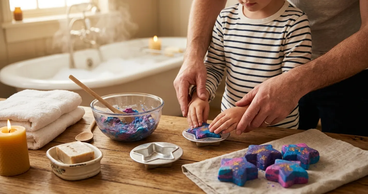 Selbstgemachte Badebomben für Kinder: Ein lustiger, sicherer Badezusatz, den die ganze Familie lieben wird