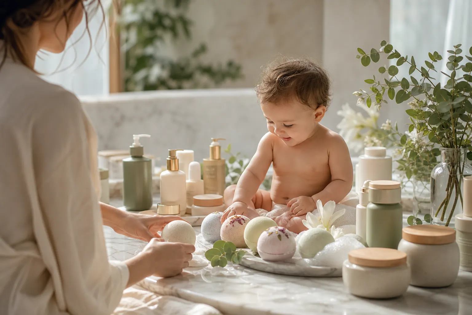 Was passiert, wenn ein Baby eine Badebombe isst?