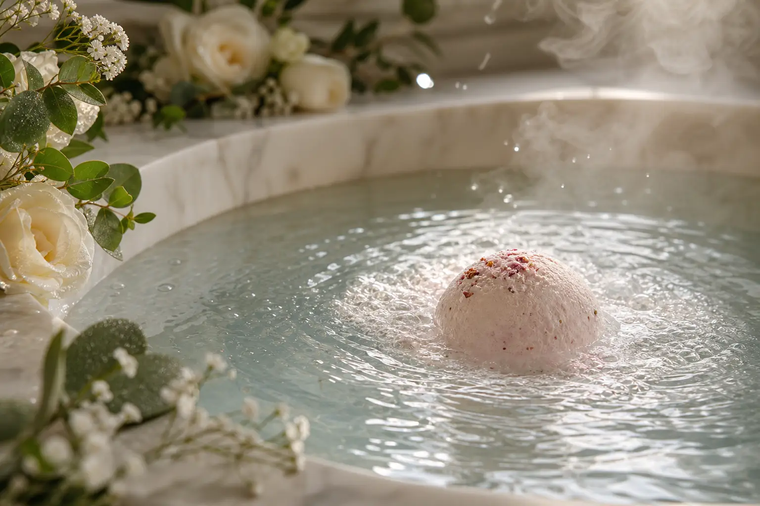 Kann ich eine Badebombe in meinen Whirlpool geben?