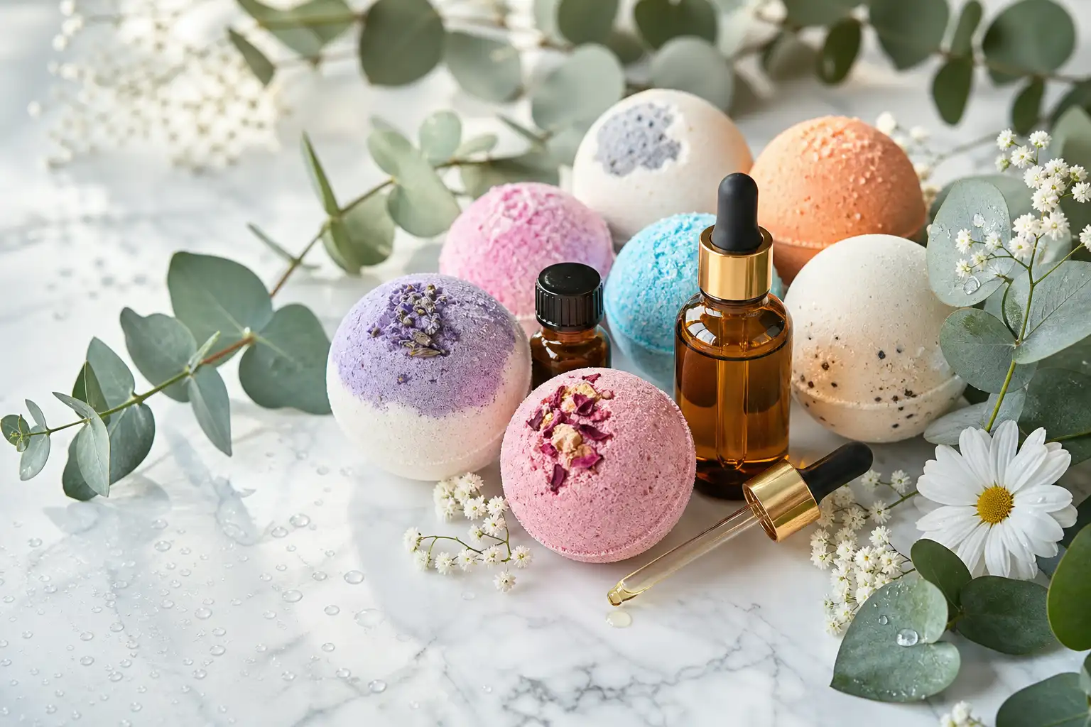 10 beste ätherische Öle für Badebomben