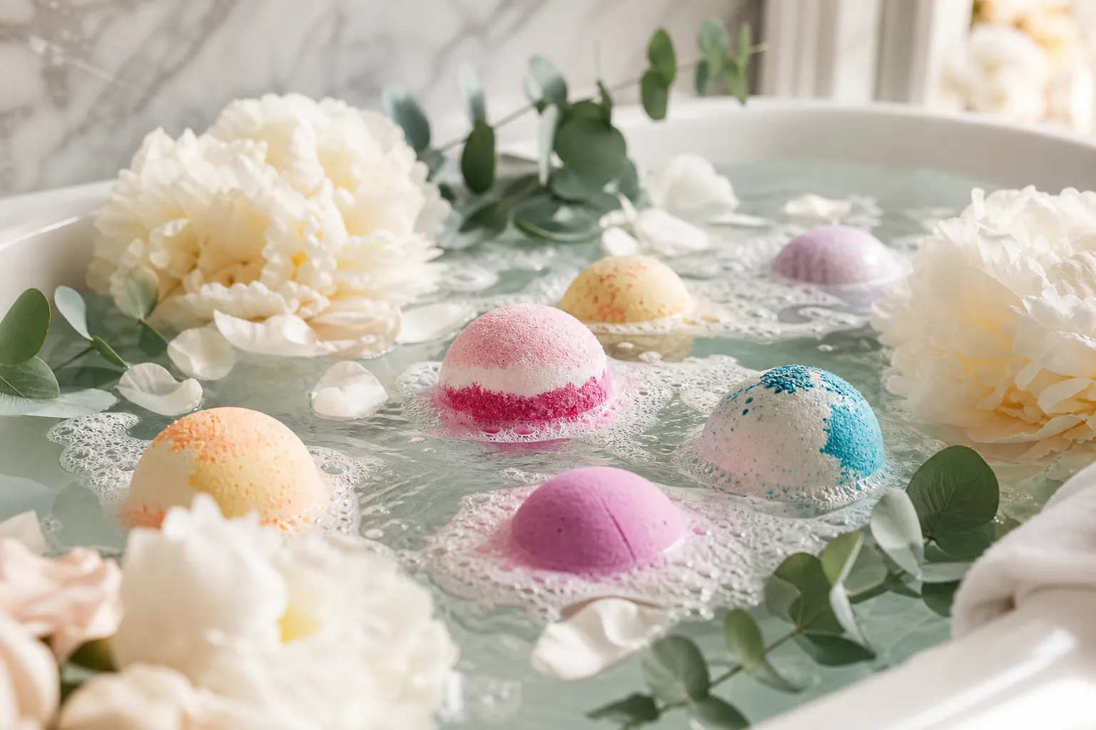 Funktionieren Badebomben in kaltem Wasser?
