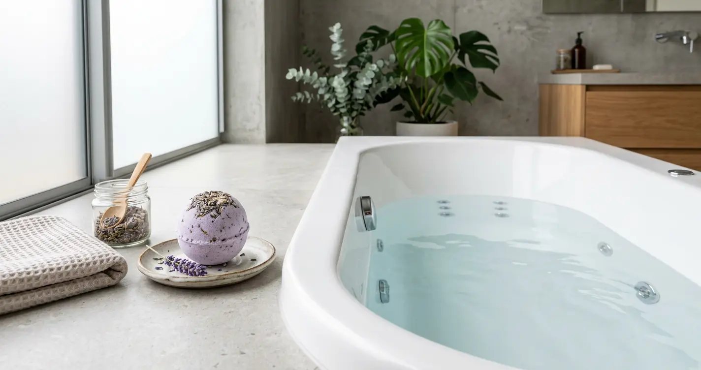 Kann man eine Badebombe in einer Whirlpool-Badewanne verwenden?