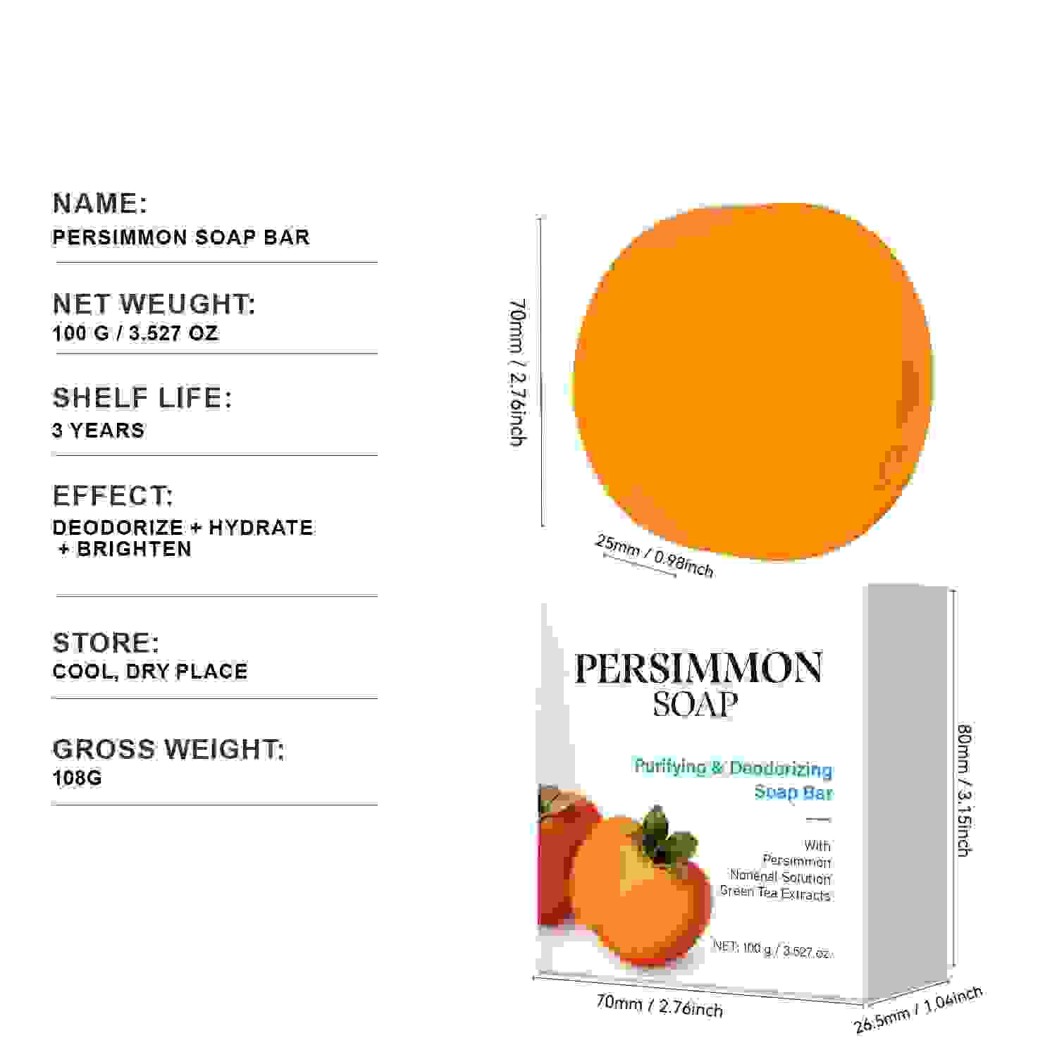 Persimmon Soap - Image 3