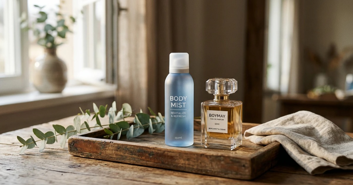 Was ist der Unterschied zwischen Bodyspray und Parfüm?