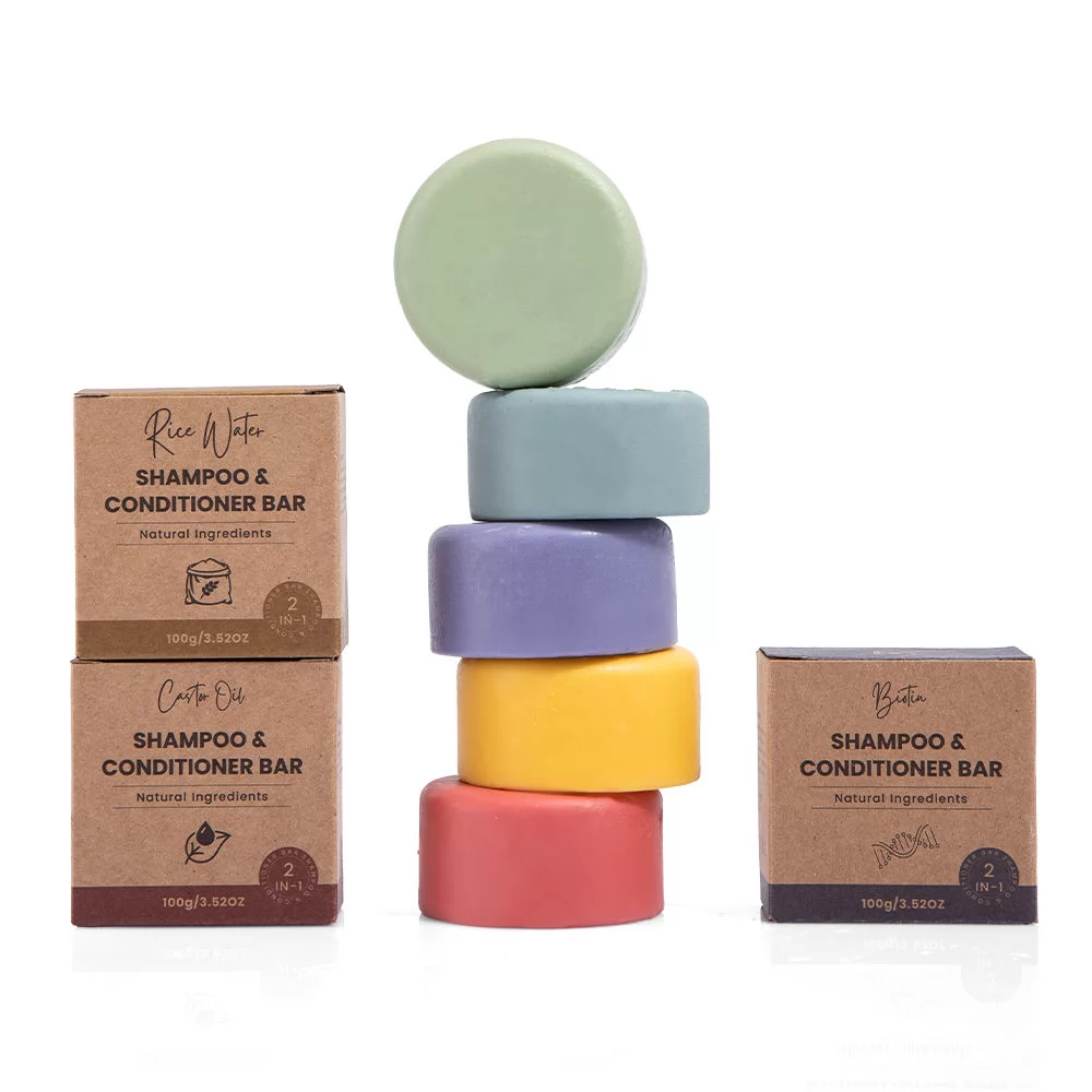 OEM veganer handgemachter Kräuter-Shampoo-Riegel