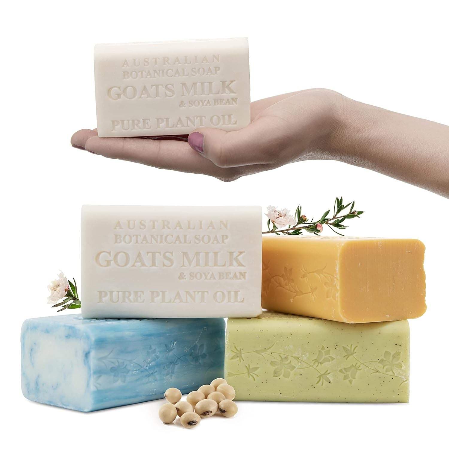 Oem Soybean Oil And Goat Milk Soap