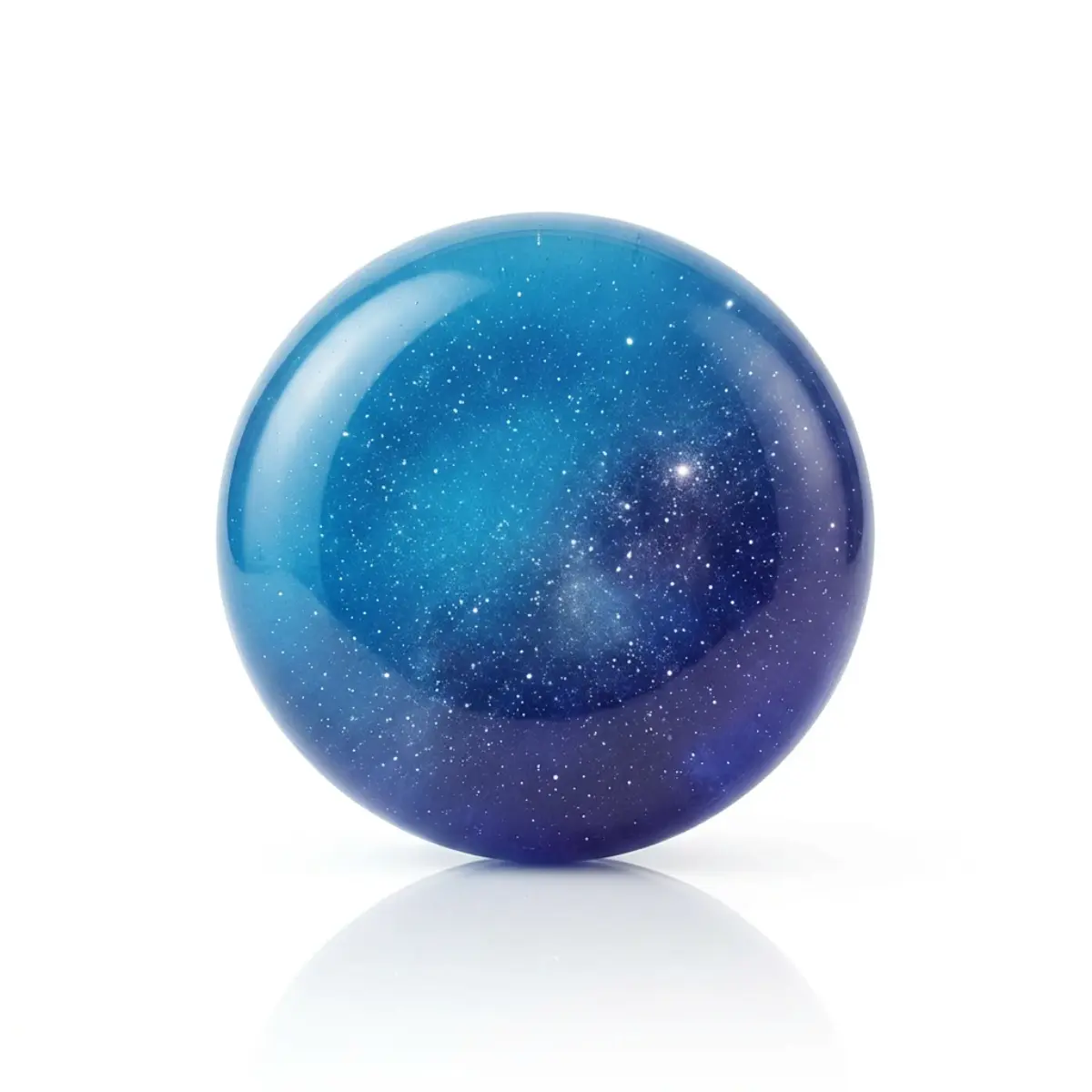 Handgefertigte Galaxy-Sternenhimmel-Seife als Private Label