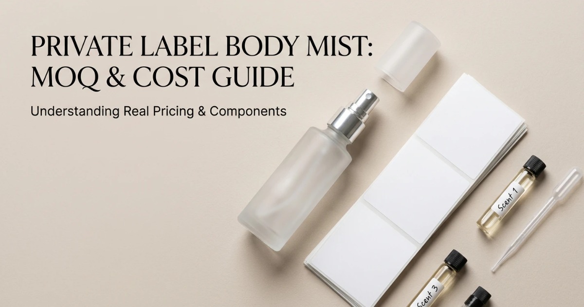 Body Mist MOQ & Kosten: Preisleitfaden für Private Label