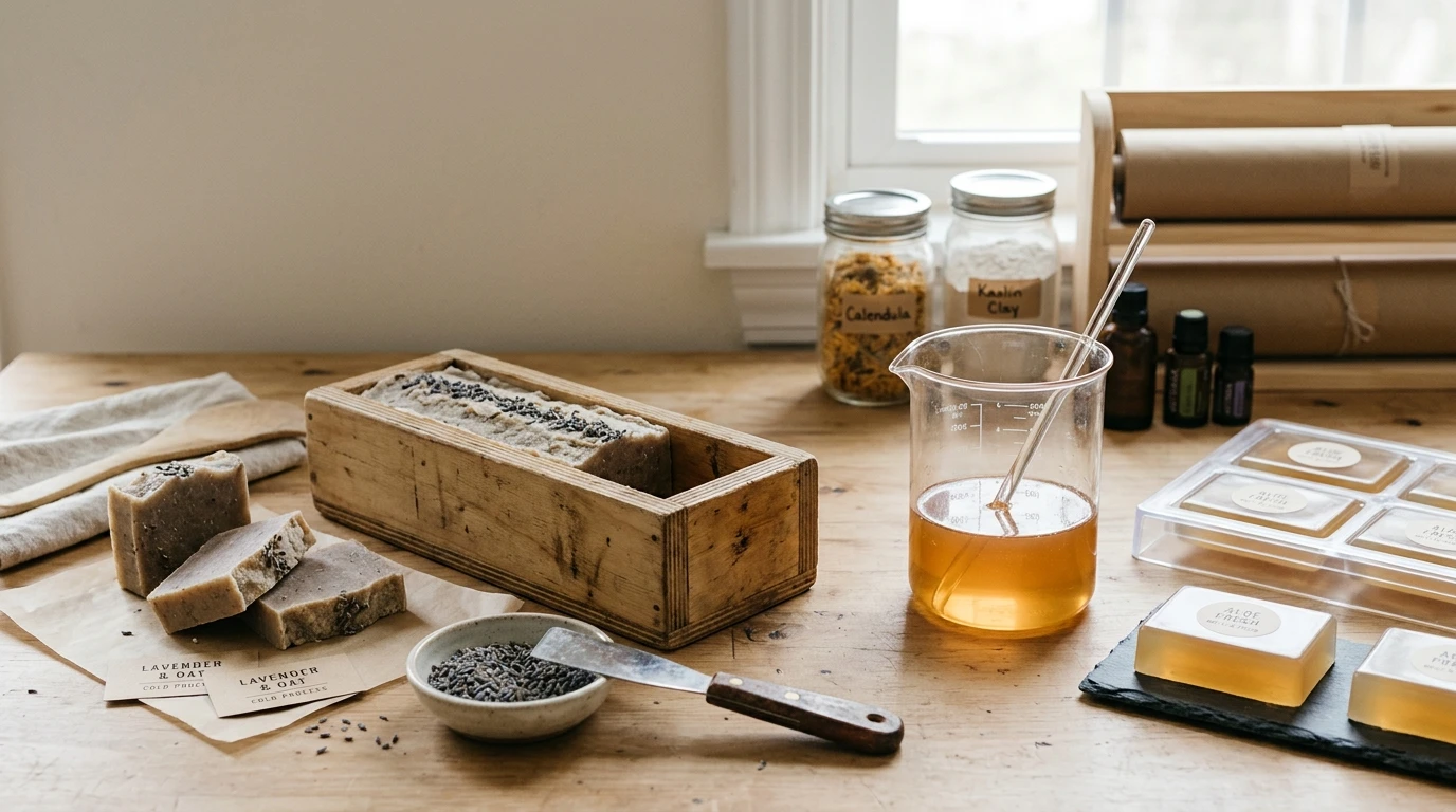 Kaltverfahren vs. Melt & Pour: Private-Label-Seife