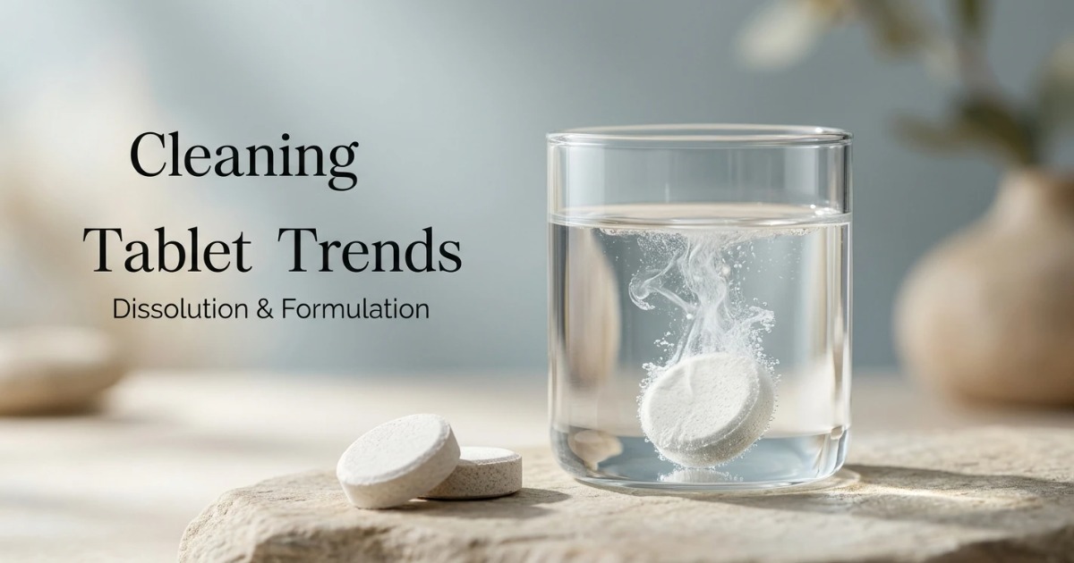 Reinigungstabletten-Trends für 2026